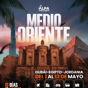 MEDIO ORIENTE DE 1 AL 13 DE MAYO 2026