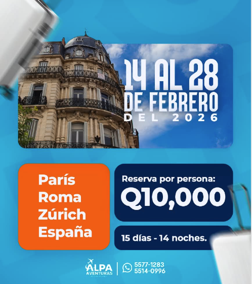 EUROPA DEL 14 AL 28 DE FEBRERO 2026 - Imagen 2