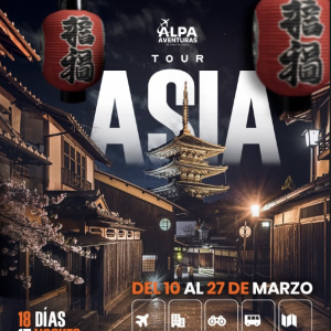 TOUR ASIA DEL 1 AL 13 DE MAYO 2026