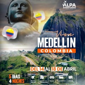 MEDELLIN COLOMBIA DEL 14 AL 18 DE ABRIL 2026